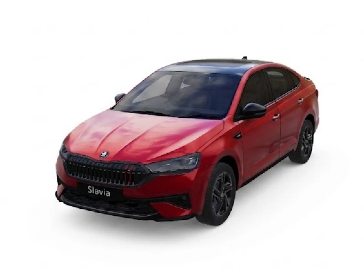 Skoda Slavia Cherry Red Montecarlo